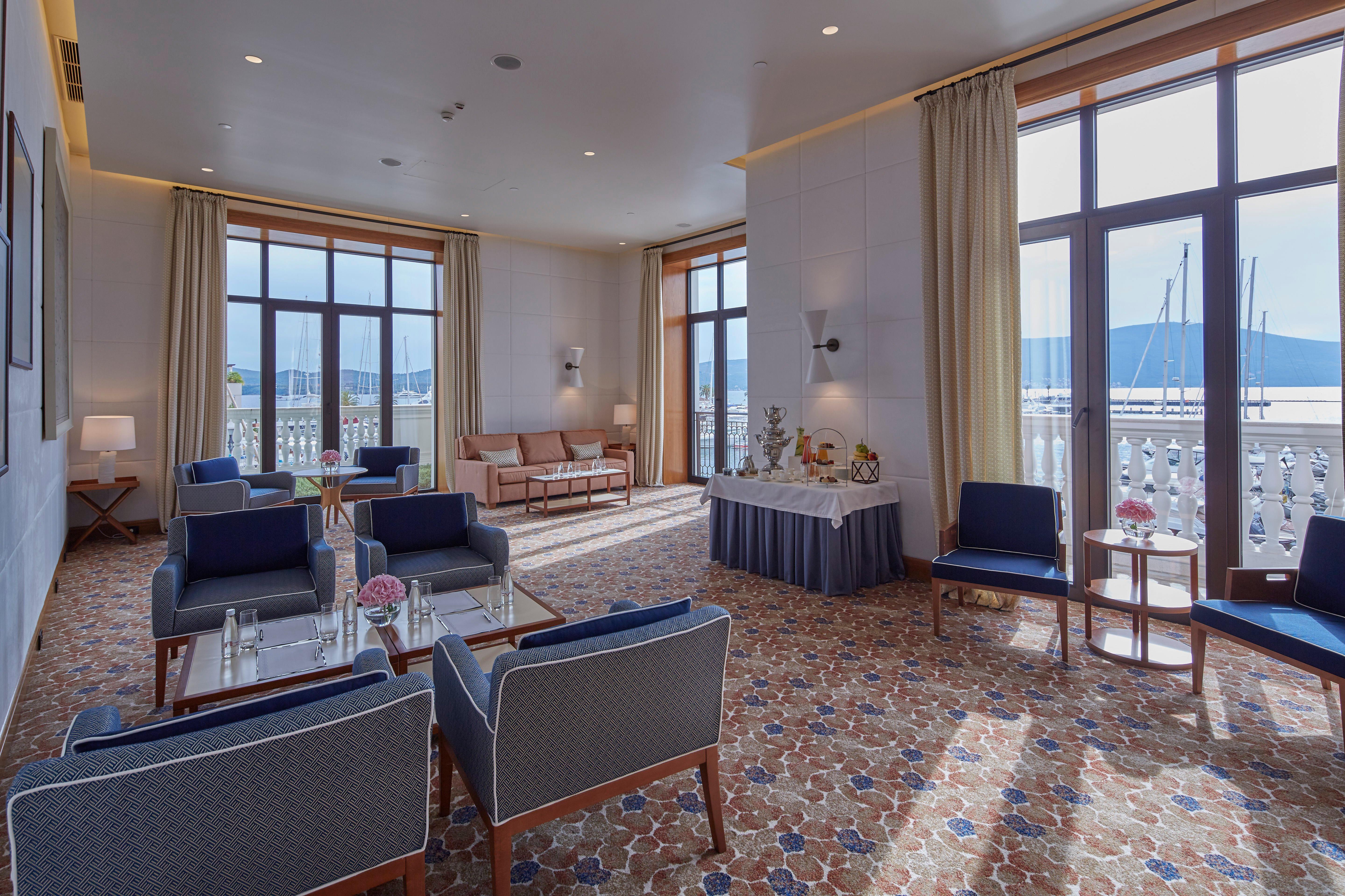 波尔图黑山丽晶酒店 蒂瓦特 外观 照片 The Club Lounge at the Grand Hyatt Hotel, Amman